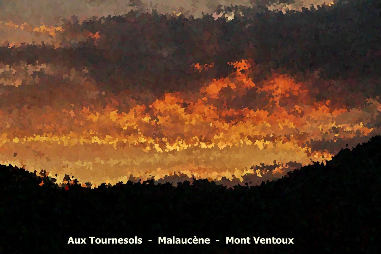 Malaucène Gite Aux Tournesols מראה חיצוני תמונה